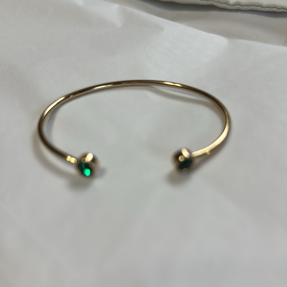Alex & Ani gold cuff bracelet - Picture 3 of 4